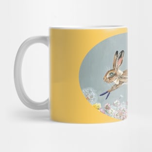 Clover the leaping hare Mug